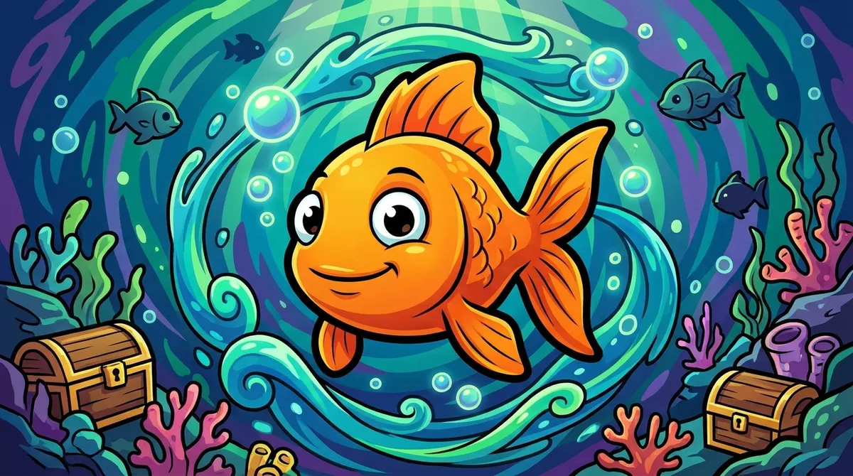Goldfish artwork