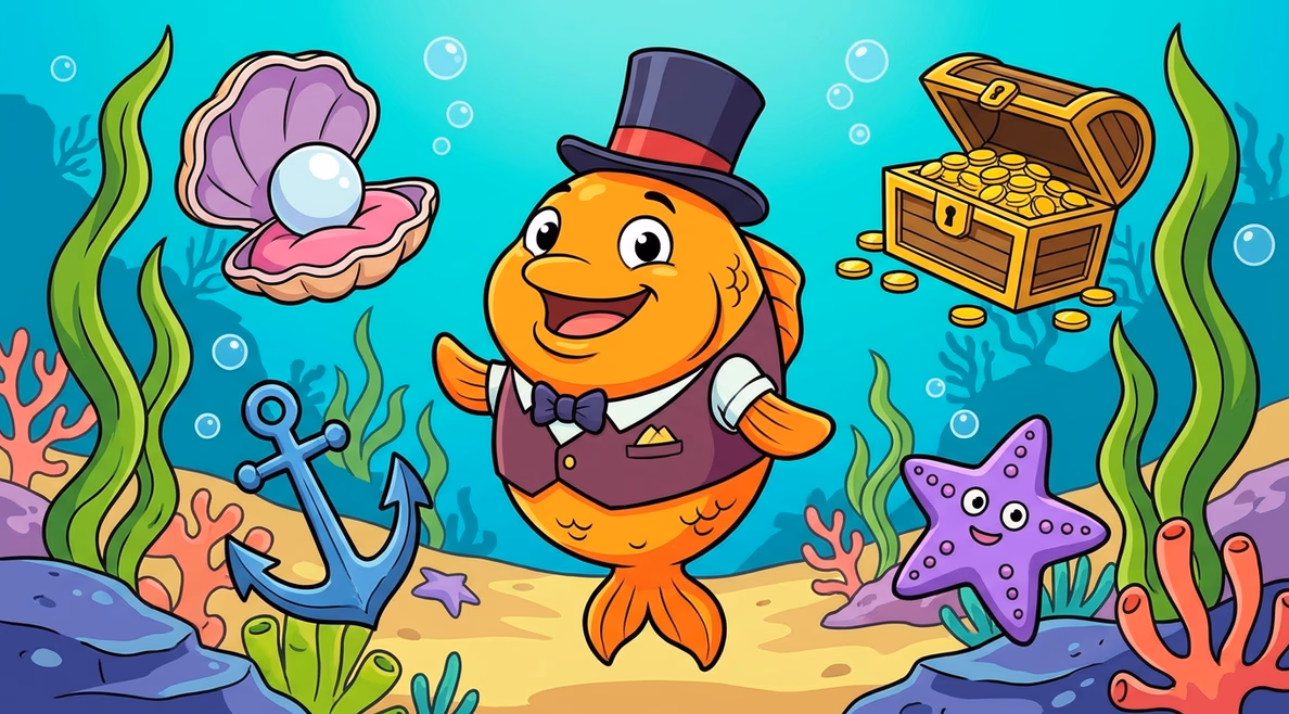Goldfish artwork